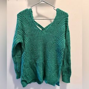 Green XS sweater